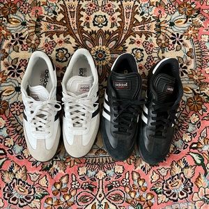 Adidas Samba pack (White & Black) Size 11